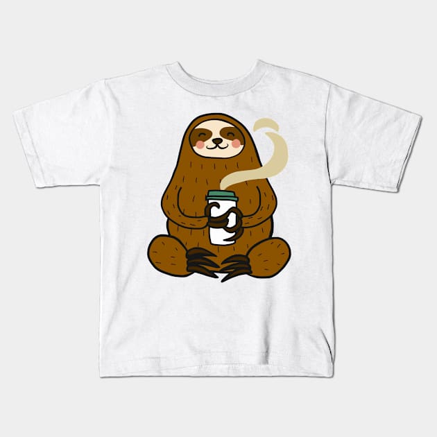 Sloth Kids T-Shirt by baha2010